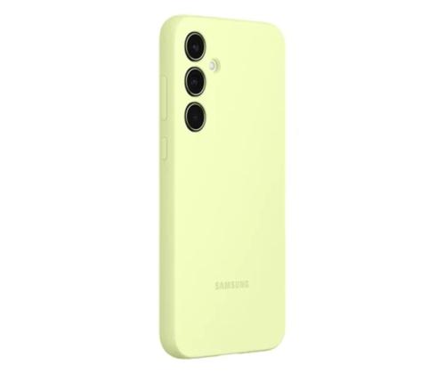 Samsung Silicone Case, Galaxy A35, kollane - Ümbris
