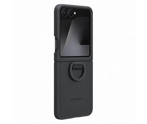 Samsung Silicone case, Galaxy Flip7 FE, must - Silikoonümbris
