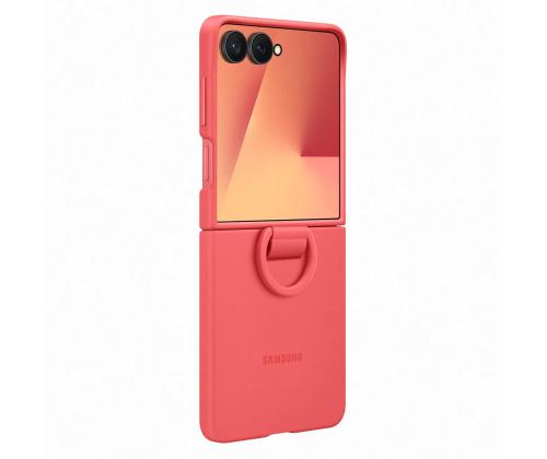 Samsung Silicone case, Galaxy Flip7, punane - Silikoonümbris