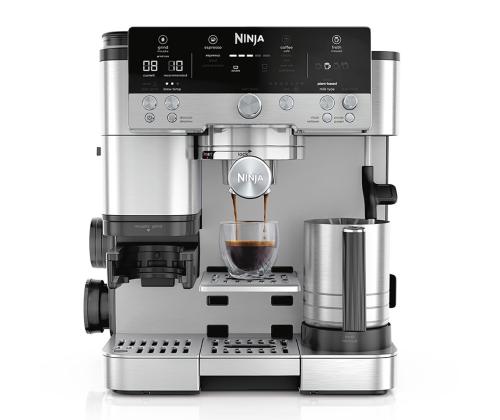 Ninja Luxe Café Premier, must/roostevaba teras - Espressomasin