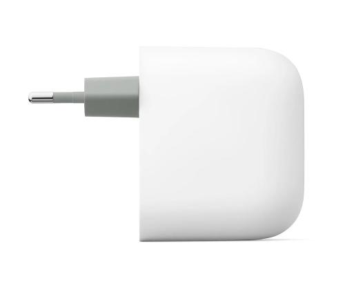 Google Pixel Flex Dual Port 67 W Fast Charger, USB-C, valge - Laadija