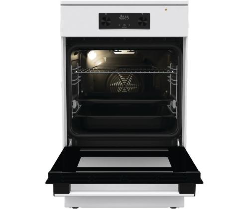 Gorenje, 70 L, laius 50 cm, valge - Induktsioonpliit elektriahjuga