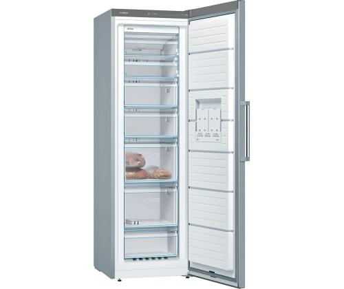 Bosch Series 4, NoFrost, 242 L, 186 cm, roostevaba teras - Sügavkülmik