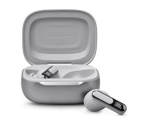 JBL Live Beam 3, hõbe - Juhtmevabad kõrvaklapid