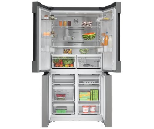 Bosch Seeria 4, French Door, 605 L, 183 cm, roostevaba teras - SBS-Külmik