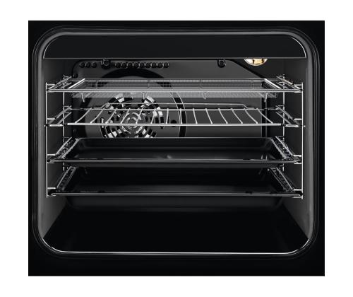 Electrolux 600 Seeria SteamBake, 58 L, laius 60 cm, roostevaba teras - Gaasipliit elektriahjuga