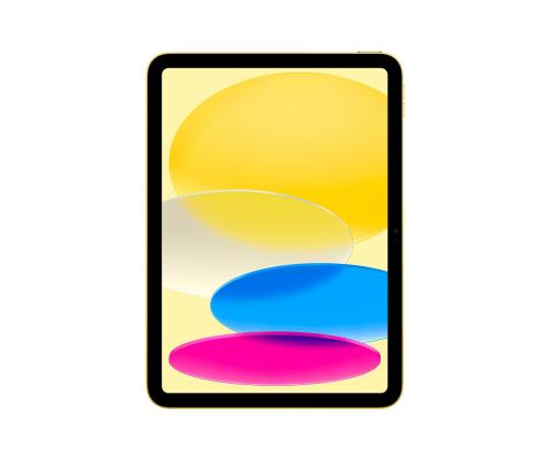 Apple iPad 10,9" (2022), 256 GB, WiFi, kollane - Tahvelarvuti