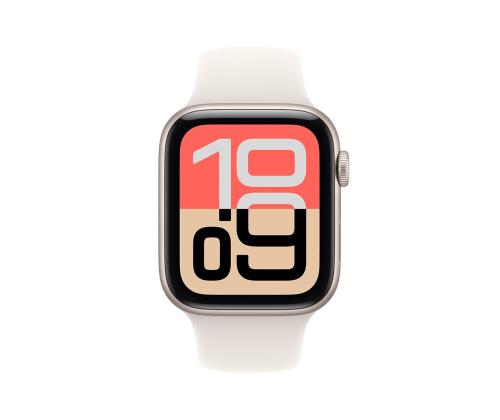 Apple Watch SE 3, 44 mm, GPS, sport band, S/M, beež alumiinium / beež - Nutikell