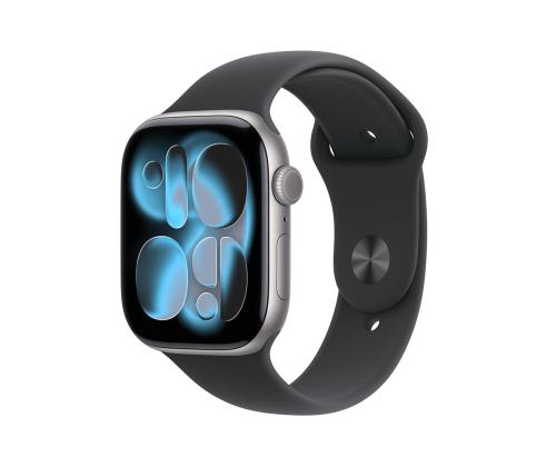 Apple Watch 11, 42 mm, GPS, S/M, tumehall - Nutikell