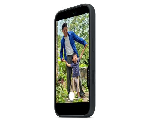 Apple Silicone Case with Magsafe, iPhone 17, must - Ümbris