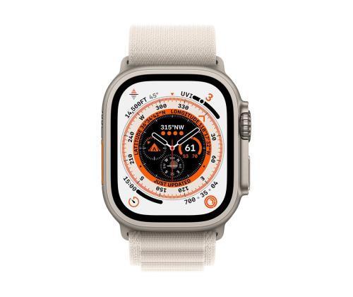 Apple Watch Ultra, Alpine Loop, Large, tähevalgus - Nutikell