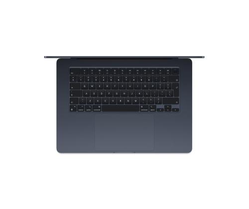 Apple MacBook Air 15'' (2024), M3 8C/10C, 8 GB, 256 GB, RUS, must - Sülearvuti