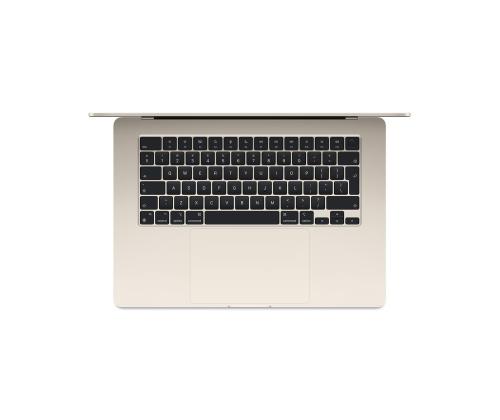 Apple MacBook Air 15'' (2024), M3 8C/10C, 16 GB, 512 GB, RUS, kuldne - Sülearvuti