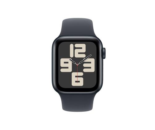 Apple Watch SE, 40 mm, GPS, sport band, S/M, must alumiinium / must - Nutikell
