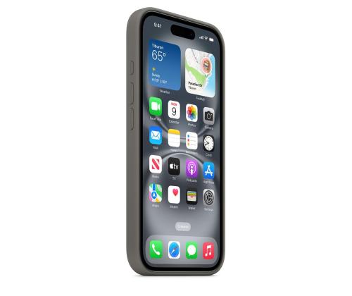 Apple Silicone Case with Magsafe, iPhone 16, hall - Ümbris