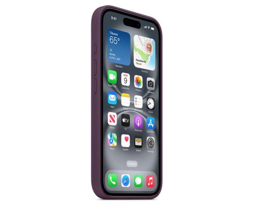 Apple Silicone Case with Magsafe, iPhone 16, lilla - Ümbris