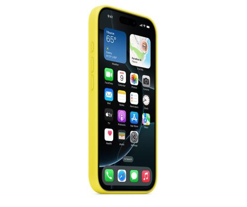 Apple Silicone Case with Magsafe, iPhone 16 Pro, kollane - Ümbris