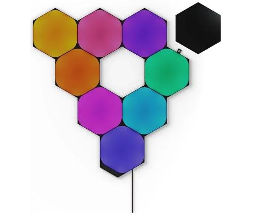 Nanoleaf Shapes Hexagons Starter Kit, 9 paneeli - Nutivalgusti startikomplekt
