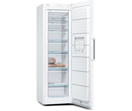 Bosch, Seeria 4, NoFrost, 242 L, kõrgus 186 cm, valge - Sügavkülmik