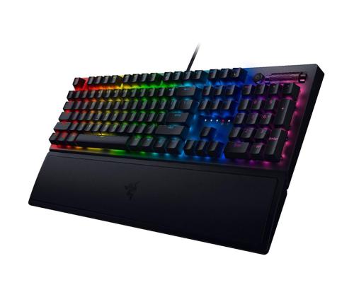 Razer BlackWidow V3 Razer Yellow Switch, SWE, must - Mehaaniline klaviatuur