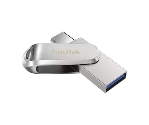 SanDisk Ultra Dual Drive Luxe, USB-A, USB-C, 1 TB - Mälupulk