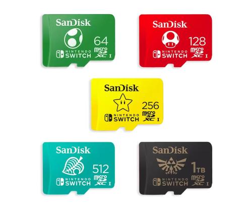 SanDisk microSDXC card for Nintendo Switch, 256 GB - Mälukaart