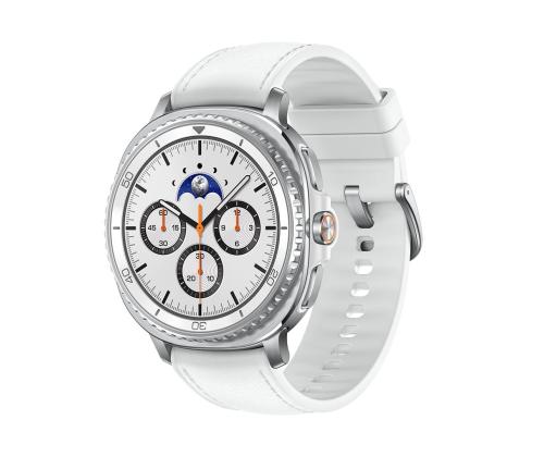 Samsung Watch8 Classic, 46 mm, LTE, valge - Nutikell