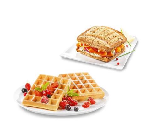 Võileivagrill vahetatavate plaatidega Tefal Snack Time