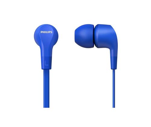 Philips TAE1105BL, 3,5 mm, sinine - Juhtmega kõrvasisesed kõrvaklapid