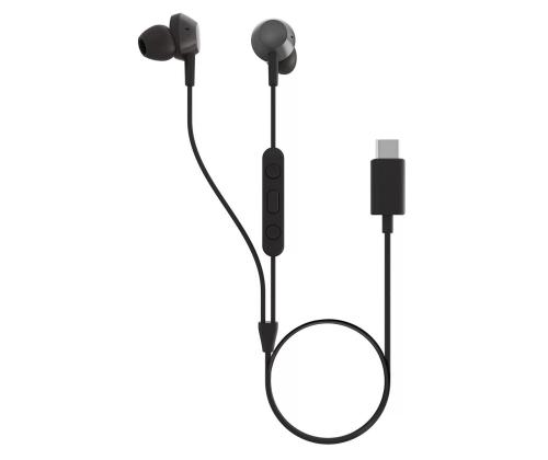 Philips TAE5008BK, USB-C, mikrofon, must - Juhtmega kõrvasisesed kõrvaklapid
