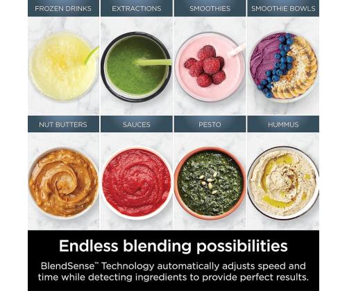 Ninja Detect Power Blender Pro, 1800 W, must - Blender