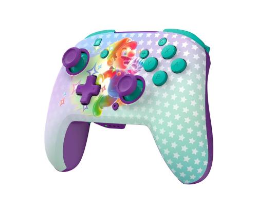 Turtle Beach Rematch Mario, Nintendo Switch, lilla/roheline - Juhtmevaba mängupult