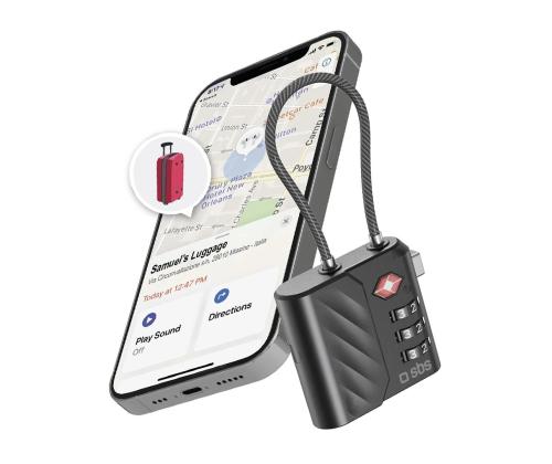 SBS FindMy lock for luggage, must - Lokaliseerija