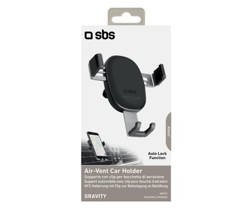 SBS Gravity, must - Telefonihoidja autosse