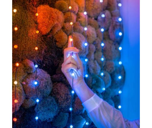 Twinkly Candies Pearls, RGB, 200 LED, USB-C, 12 m, roheline - Nutivalgusti