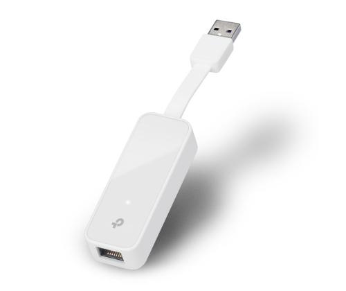TP-Link UE300, USB 3.0 -> Ethernet, valge - Võrguadapter