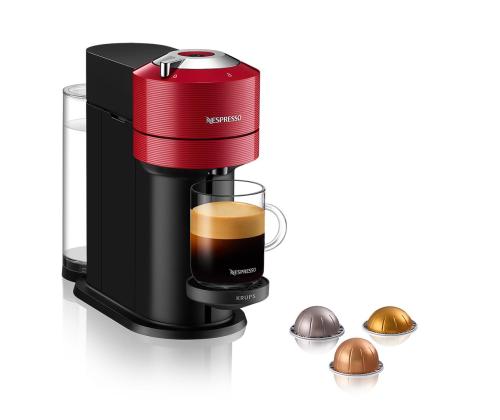 Krups Nespresso Vertuo Next, punane - Kapselkohvimasin