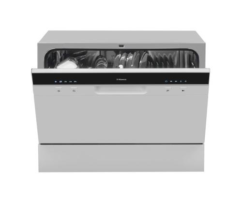 Hansa, mini, 6 nõudekomplekti, hõbedane - Eraldiseisev nõudepesumasin