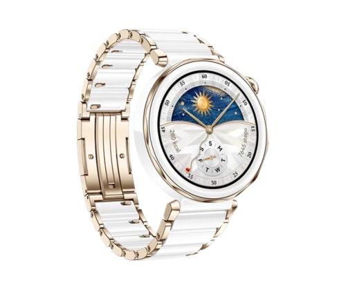 Huawei GT5 Pro, 42 mm, keraamiline, valge - Nutikell