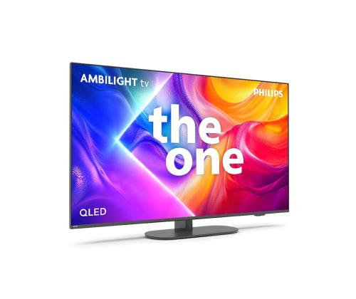 Philips The One PUS9010, 55'', 4K UHD, QLED, must - Teler