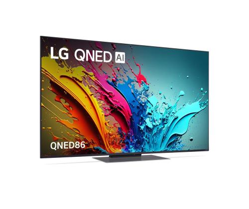 LG QNED86, 55'', 4K UHD, QNED, must - Teler
