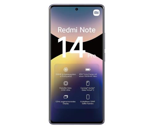 Xiaomi Redmi Note 14 Pro, 8 GB, 256 GB, purple - Nutitelefon