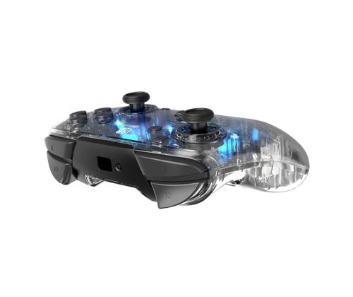 PDP Afterglow Wireless Deluxe, Nintendo Switch, läbipaistev - Juhtmevaba pult