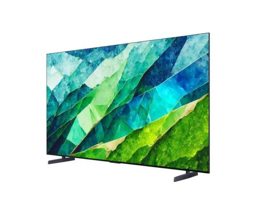 TCL C855, 85'', 4K UHD, Mini-LED, tumehall - Teler