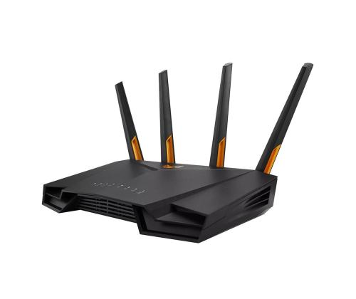ASUS TUF Gaming AX4200, WiFi 6, must/kollane - WiFi ruuter