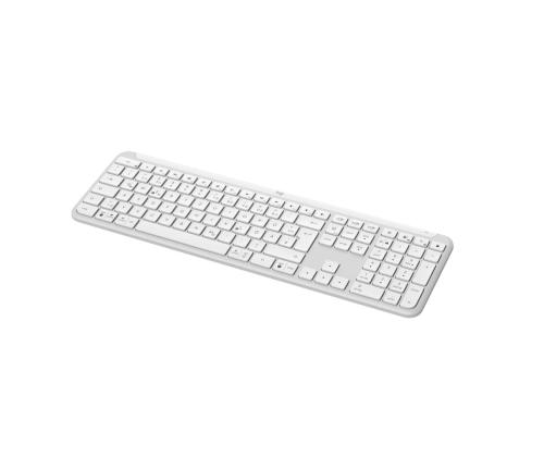 Logitech Signature Slim K950, US, valge - Juhtmevaba klaviatuur