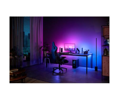 Philips Hue Play Gradient PC Lightstrip, 32''-34'', must/valge - LED valgusriba arvutile