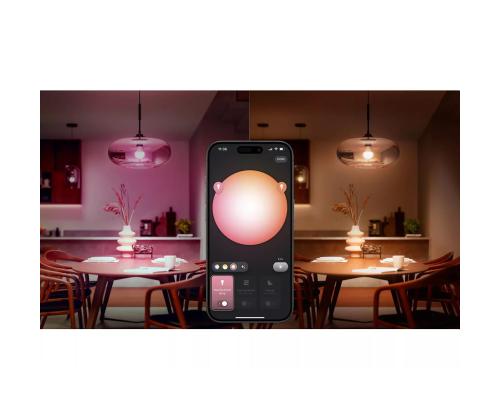 Philips Hue Essential Starter Kit, A60 + Hue Bridge, Full Color, E27, 3 tk, valge - Nutivalgusti