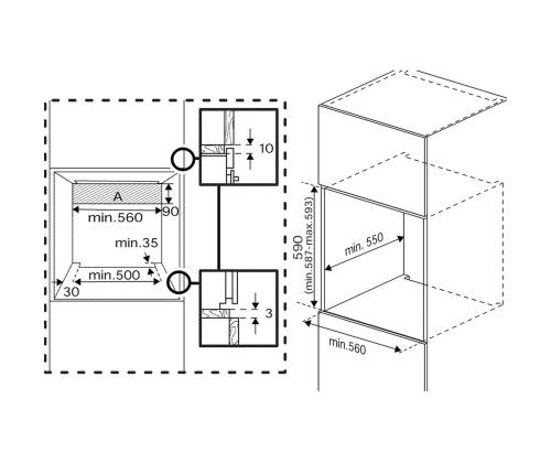 Beko, 72 L, katalüütiline puhastus, tumehall - Integreeritav ahi