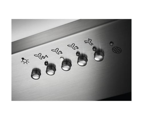 AEG 6000 Hob2Hood, 700 m³/h, laius 54 cm, roostevaba teras - Integreeritav õhupuhasti